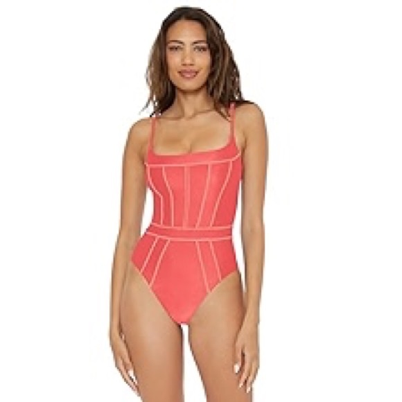 BECCA Makenna One Piece Swimsuit, CAYENE, size Small, $148.00 - Picture 3 of 10